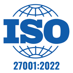 ISO 27001 certification badge